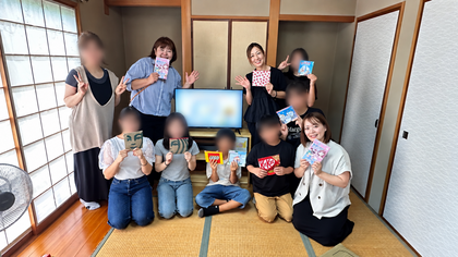 福岡市高宮でのお片づけレッスンの様子